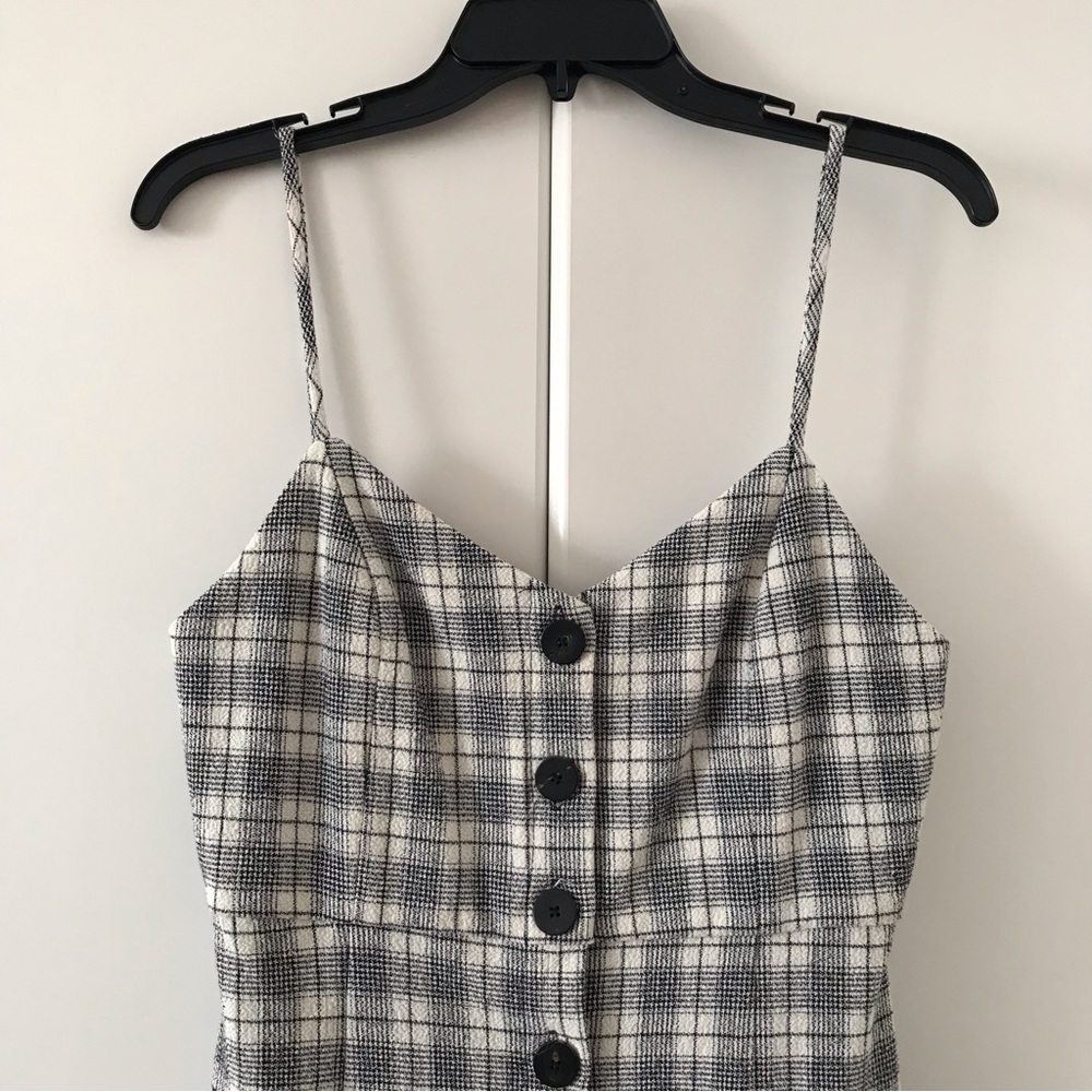 Zara Plaid Mini Dress